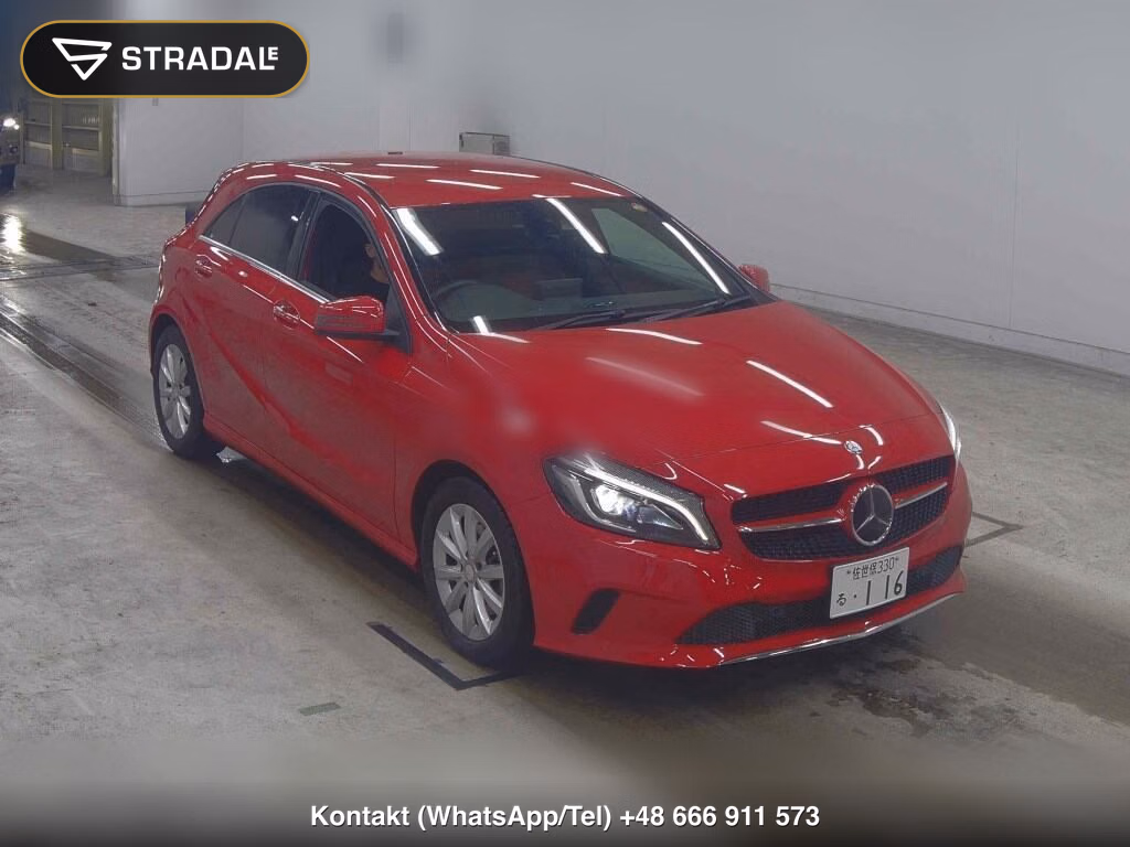 MERCEDES BENZ A-CLASS A180 2016, aukcja z Japonii, zdjęcie 1