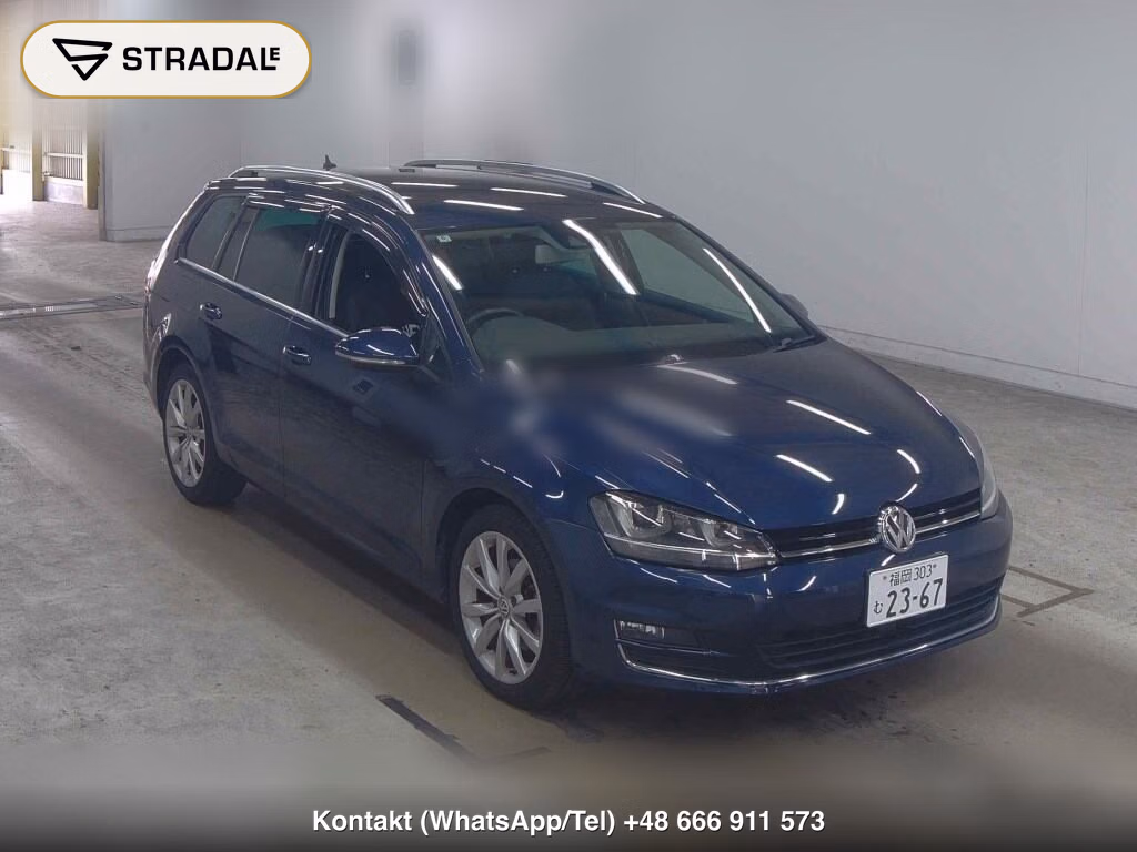 VOLKSWAGEN GOLF VARIANT TSI HIGH LINE BLUEMOTION TECHNOLOGY 2016, aukcja z Japonii, zdjęcie 1