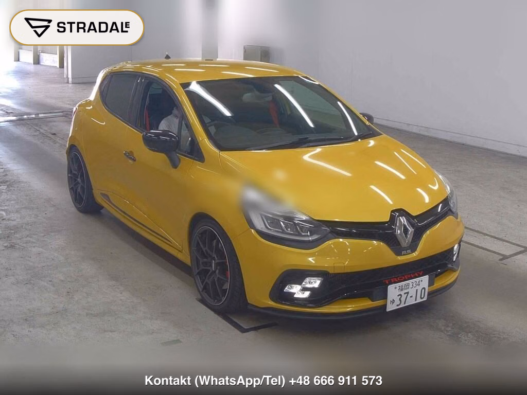 RENAULT LUTECIA 5D RENAULT SPORT TROPHY 2019, aukcja z Japonii, zdjęcie 1