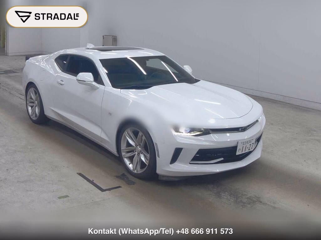CHEVROLET CAMARO CP LT RS 2017, aukcja z Japonii, zdjęcie 1