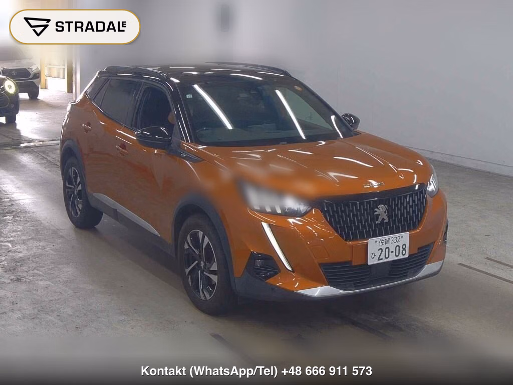 PEUGEOT 2008 GT 2021, aukcja z Japonii, zdjęcie 1