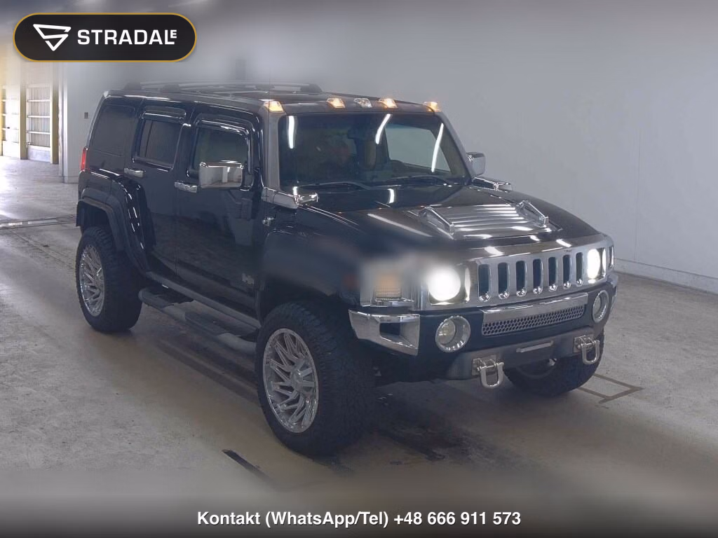 HUMMER H3 4WD TYPE G 2007, aukcja z Japonii, zdjęcie 1