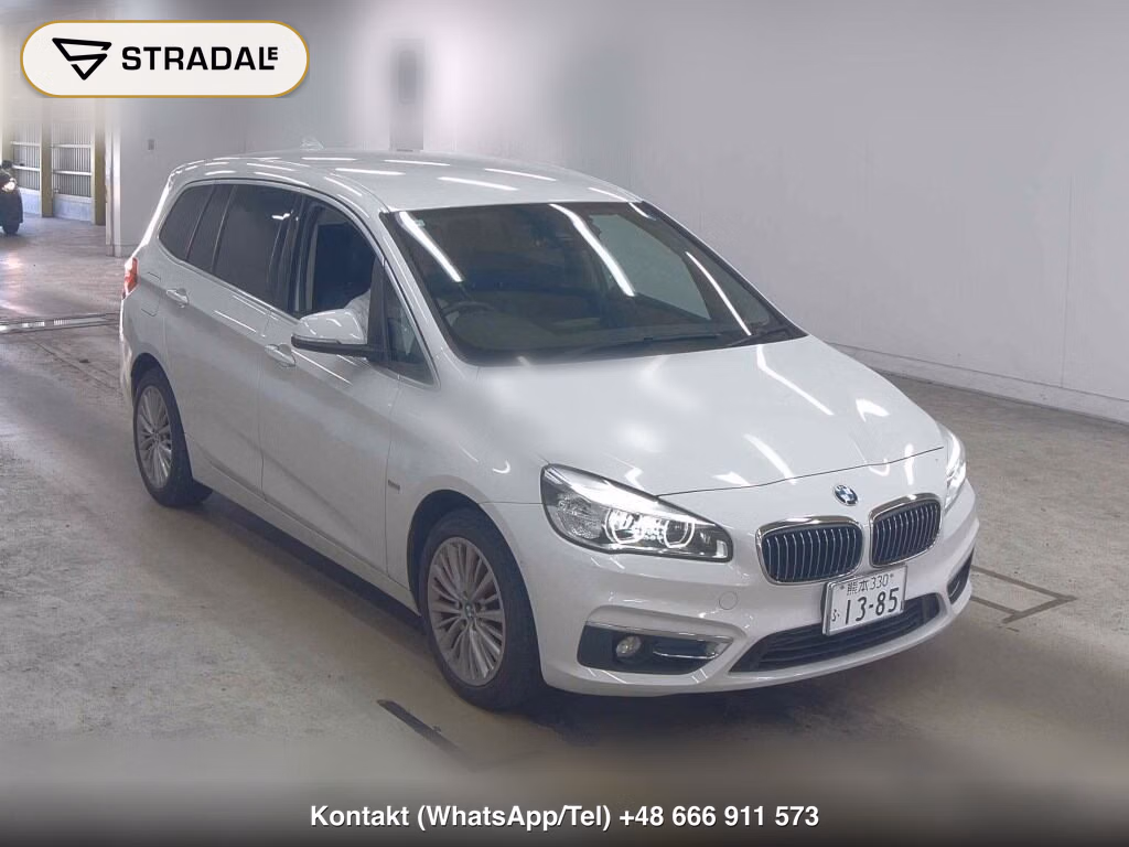 BMW 2 SERIES 5D 218D GRAN TOURER LUXURY 2016, aukcja z Japonii, zdjęcie 1