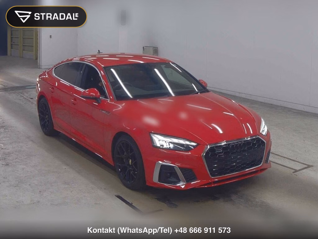 AUDI A5 SPORTBACK 4WD 40TDI QUATTRO S LINE 2021, aukcja z Japonii, zdjęcie 1