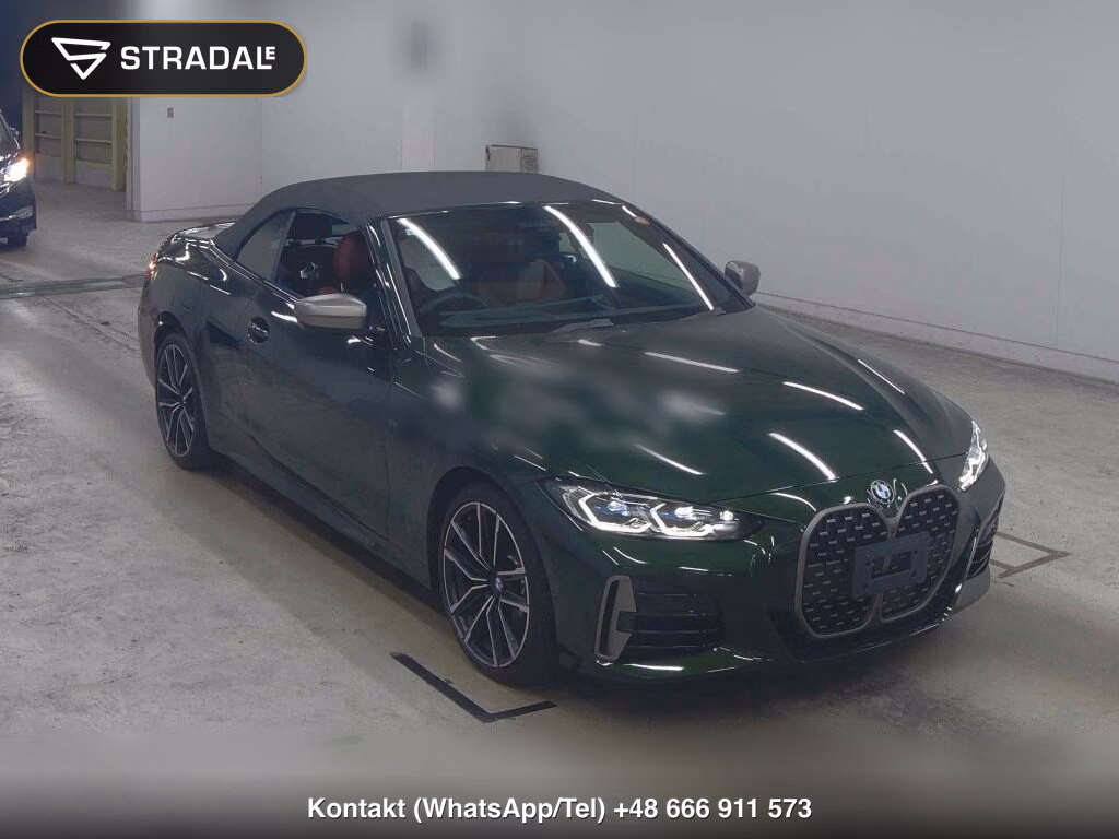 BMW 4 SERIES OP 4WD M440I XDRIVE CABRIOLET 2023, aukcja z Japonii, zdjęcie 1