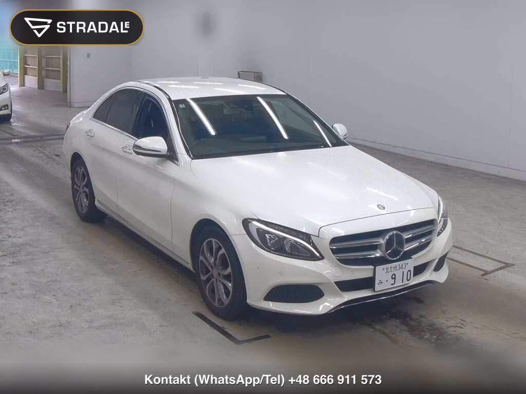 MERCEDES BENZ C-CLASS 4D C180 AVANTGARDE 2016, aukcja z Japonii, zdjęcie 1