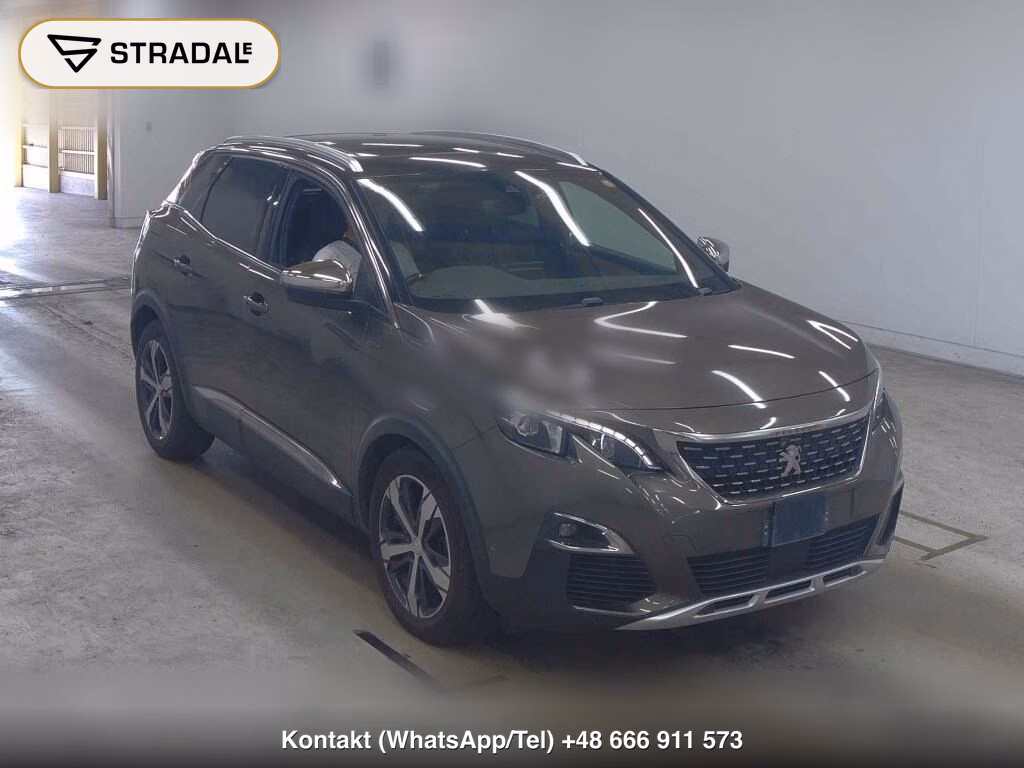 PEUGEOT 3008 GT BLUE HDI 2020, aukcja z Japonii, zdjęcie 1