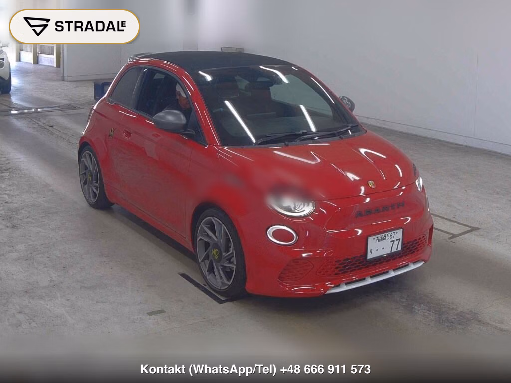 ABARTH 500E OP TURISMO CABRIOLET 2023, aukcja z Japonii, zdjęcie 1