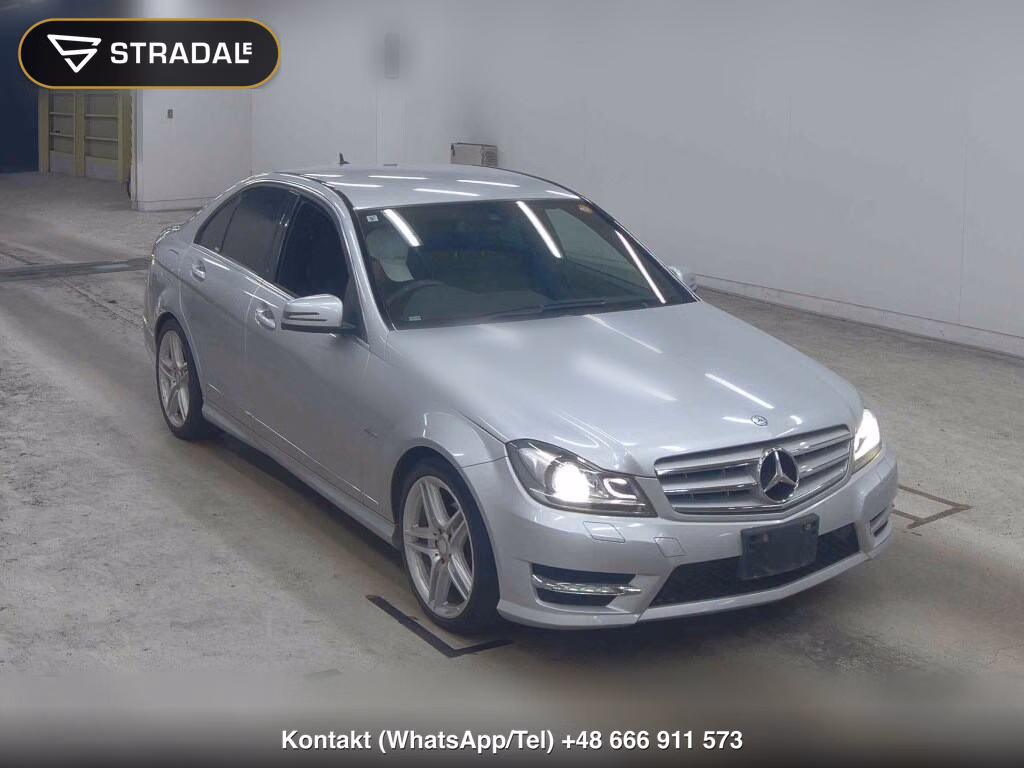 MERCEDES BENZ C-CLASS 4D C200 BLUEEFFICIENCY AVANTGARDE 2011, aukcja z Japonii, zdjęcie 1