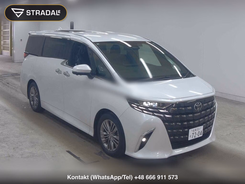 TOYOTA ALPHARD Z 2024, aukcja z Japonii, zdjęcie 1