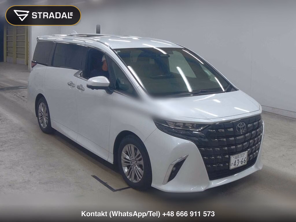 TOYOTA ALPHARD Z 2024, aukcja z Japonii, zdjęcie 1