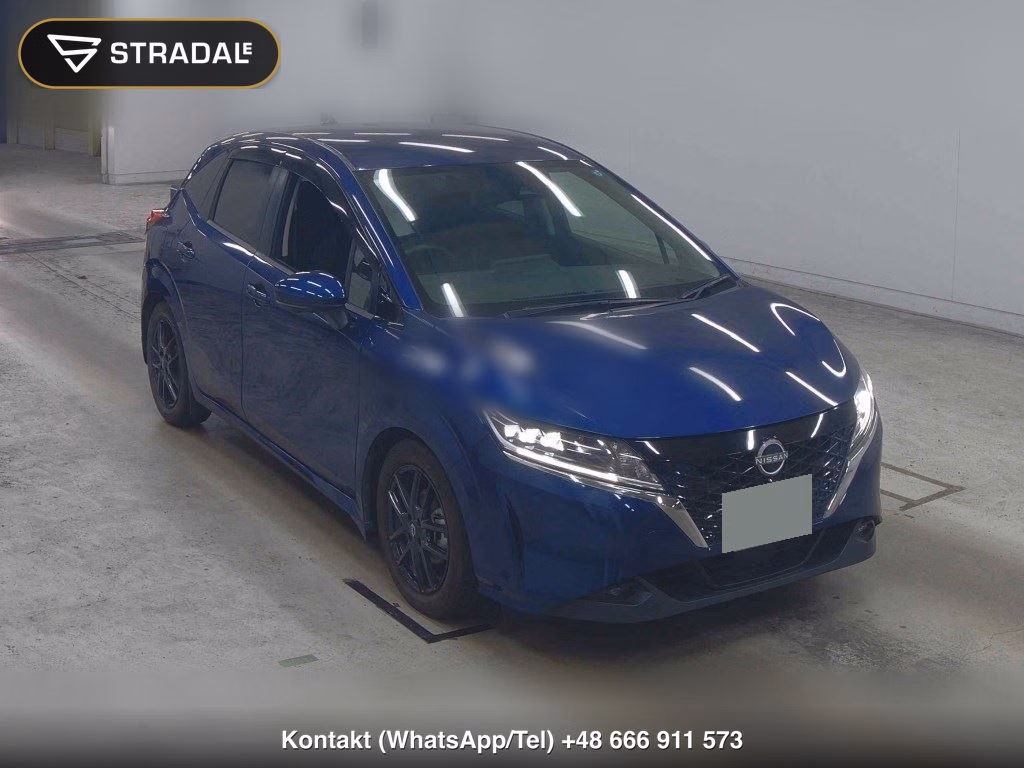 NISSAN NOTE X 2021, aukcja z Japonii, zdjęcie 1