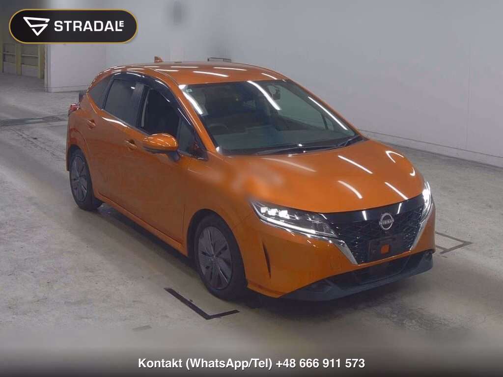 NISSAN NOTE X 2021, aukcja z Japonii, zdjęcie 1