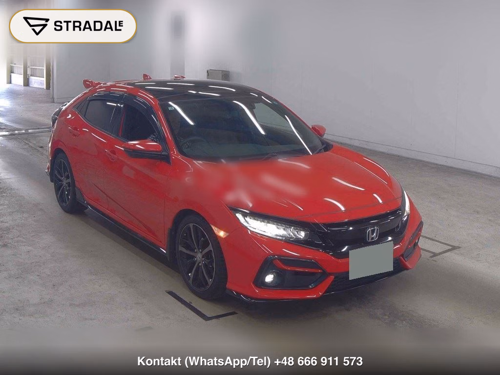 HONDA CIVIC 5D HATCHBACK 2021, aukcja z Japonii, zdjęcie 1