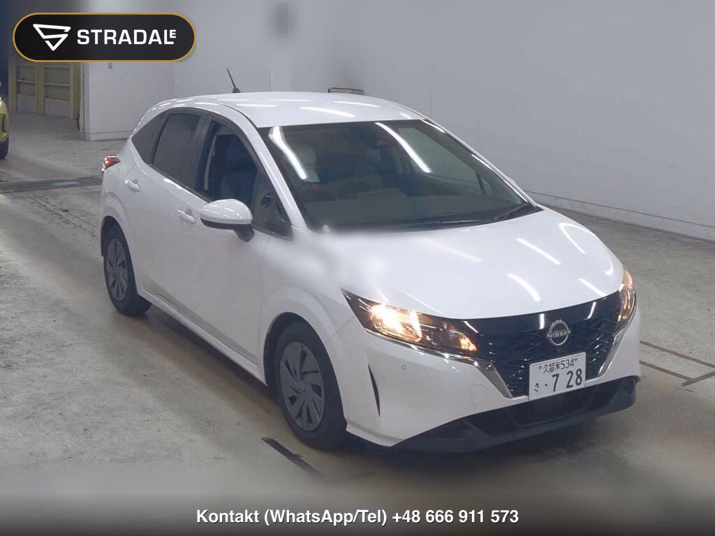 NISSAN NOTE S 2022, aukcja z Japonii, zdjęcie 1