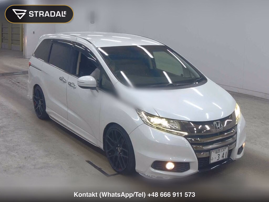 HONDA ODYSSEY ABSOLUTE・EX HONDA SENSING 2016, aukcja z Japonii, zdjęcie 1