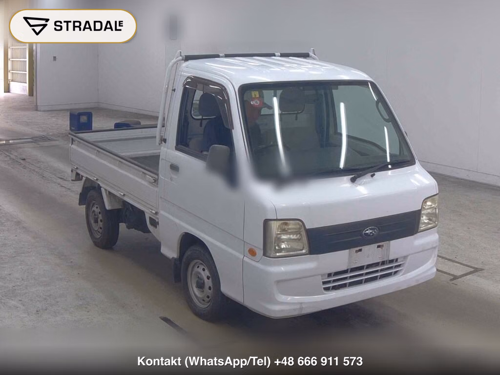 SUBARU SAMBAR TRUCK 4WD TB 2007, aukcja z Japonii, zdjęcie 1
