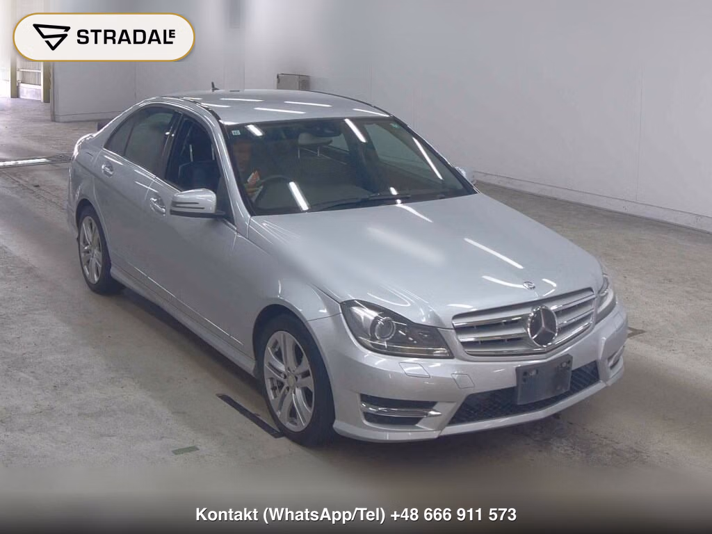 MERCEDES BENZ C-CLASS 4D C180 BLUEEFFICIENCY AVANTGARDE 2013, aukcja z Japonii, zdjęcie 1