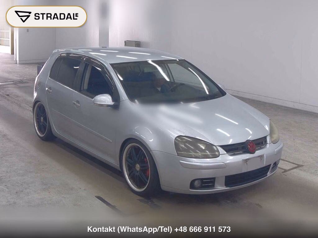 VOLKSWAGEN GOLF 5D GT LEATHER PACKAGE 2004, aukcja z Japonii, zdjęcie 1