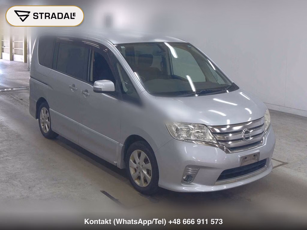 NISSAN SERENA 5D HIGHWAY STAR J PACKAGE 2011, aukcja z Japonii, zdjęcie 1