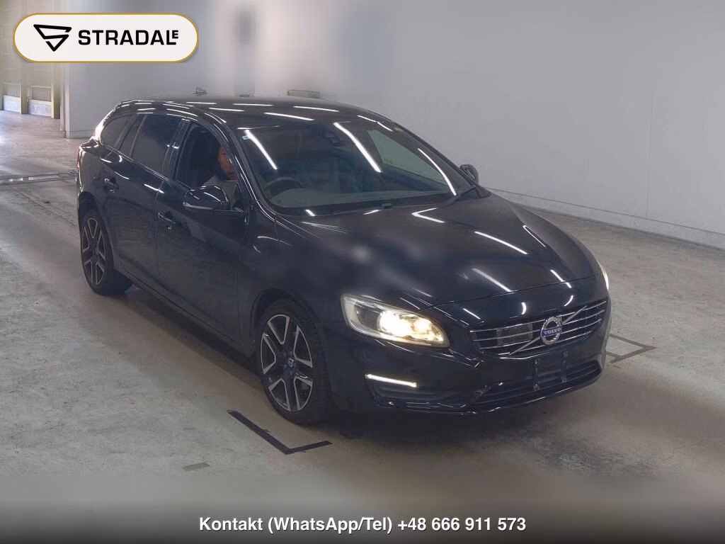 VOLVO V60 D4 TACK 2017, aukcja z Japonii, zdjęcie 1