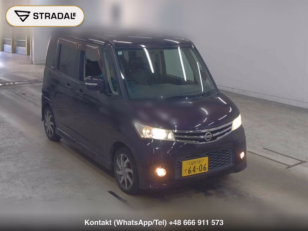 NISSAN ROOX HIGHWAY STAR 2012, aukcja z Japonii, zdjęcie 1