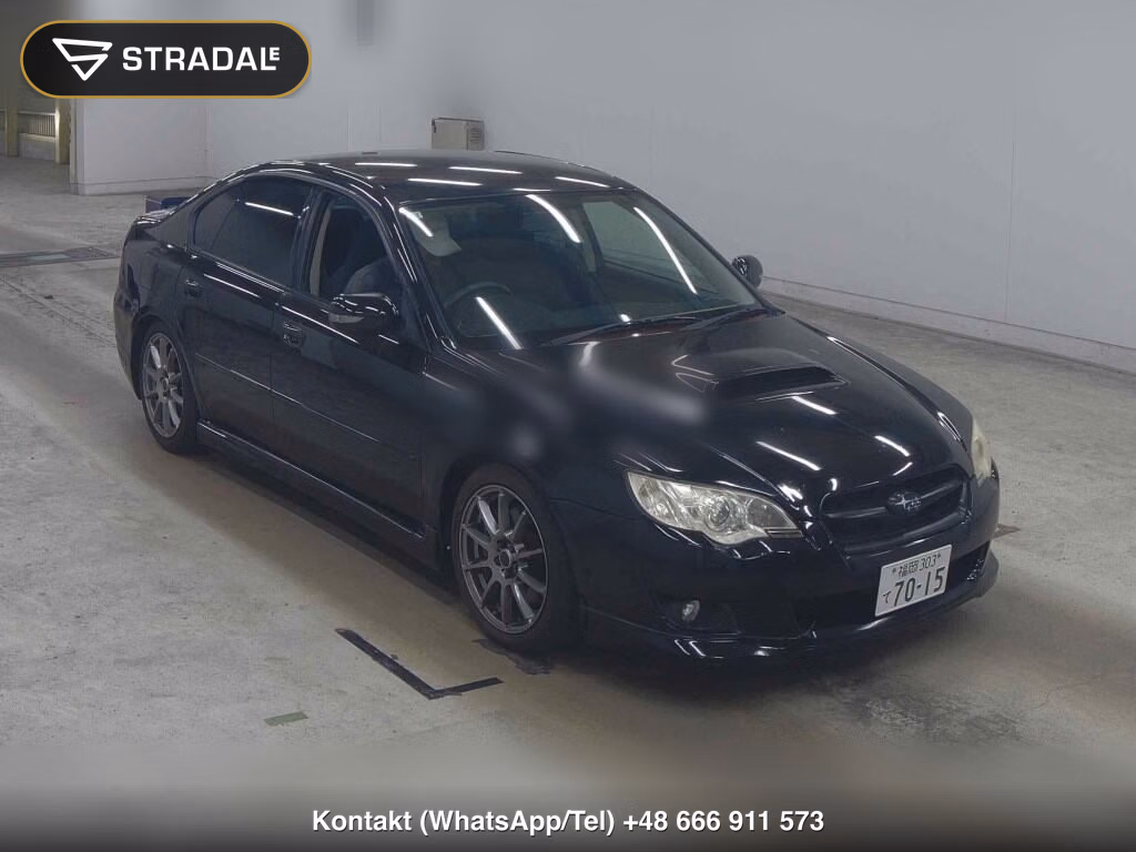 SUBARU LEGACY B4 4HT 4WD 2.0GT 2009, aukcja z Japonii, zdjęcie 1