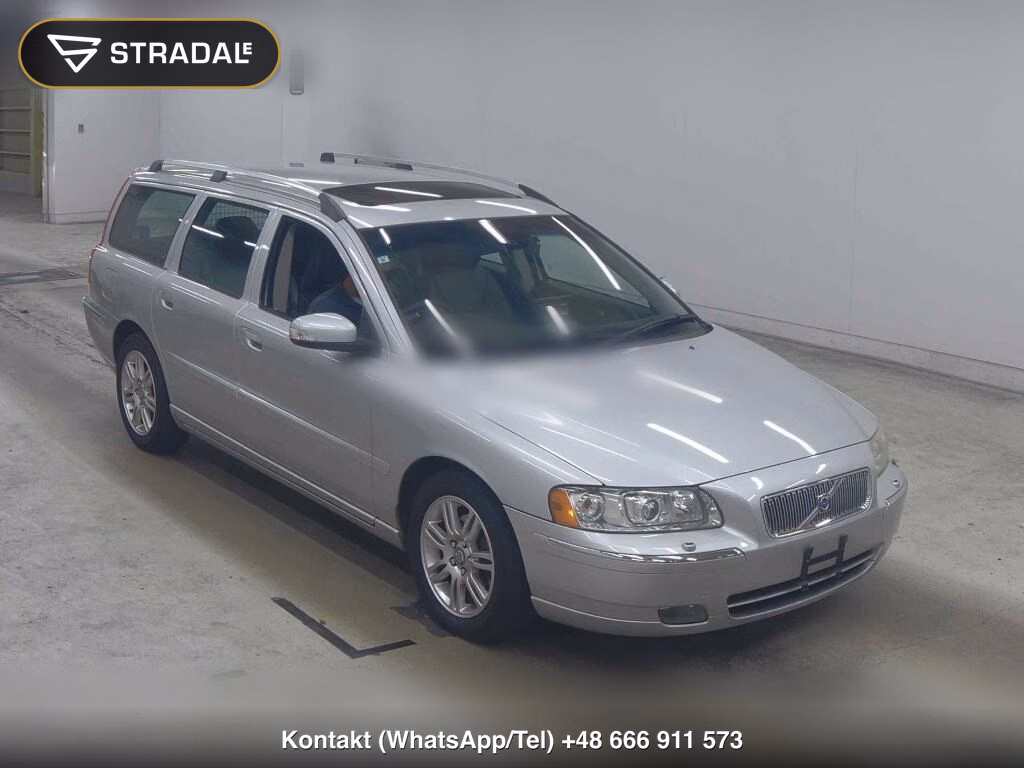 VOLVO V70 2.4 2007, aukcja z Japonii, zdjęcie 1