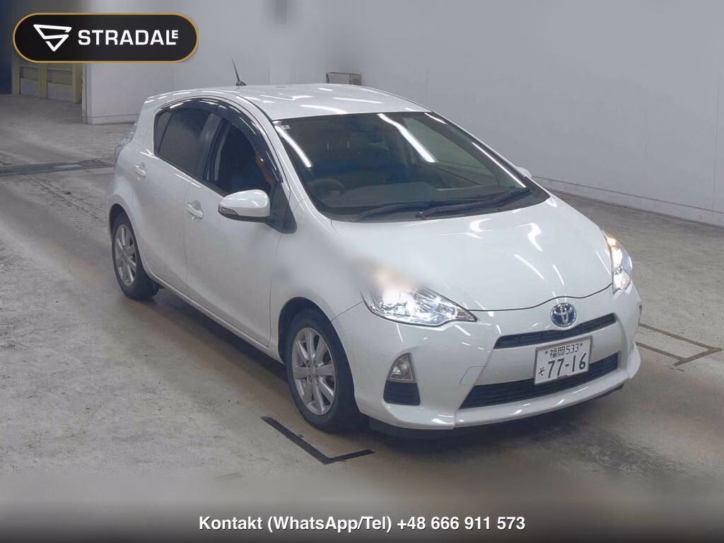 TOYOTA AQUA S 2014, aukcja z Japonii, zdjęcie 1
