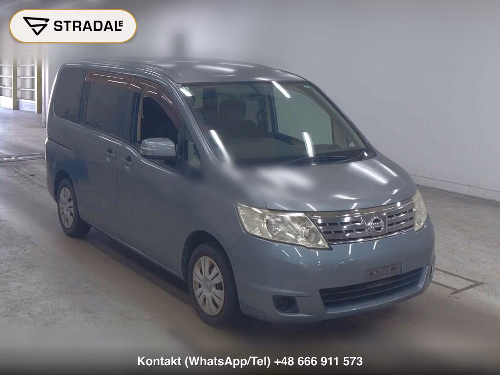 NISSAN SERENA 5D 20S V SELECTION 2009, aukcja z Japonii, zdjęcie 1