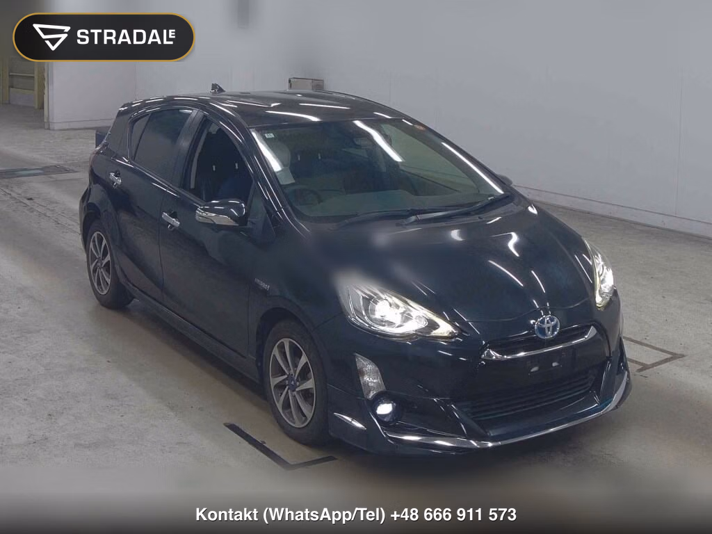TOYOTA AQUA S STYLE BLACK 2016, aukcja z Japonii, zdjęcie 1
