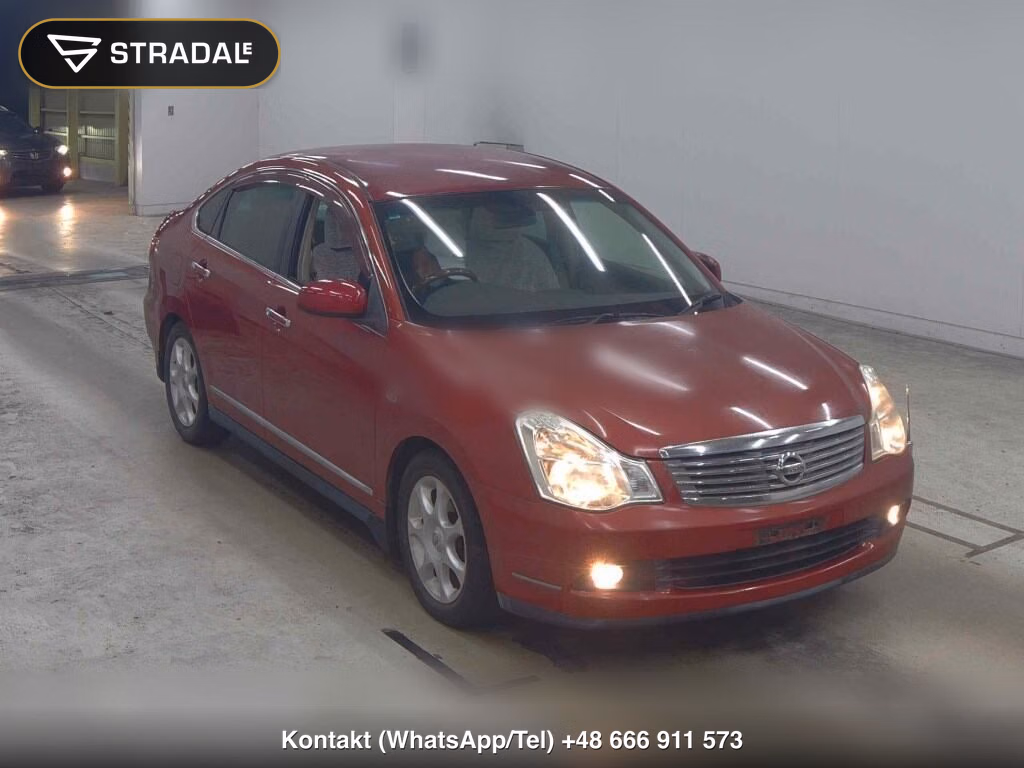 NISSAN BLUEBIRD SYLPHY 20G 2007, aukcja z Japonii, zdjęcie 1