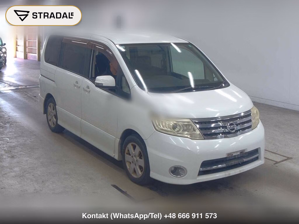 NISSAN SERENA 5D HIGHWAY STAR V SELECTION 2009, aukcja z Japonii, zdjęcie 1
