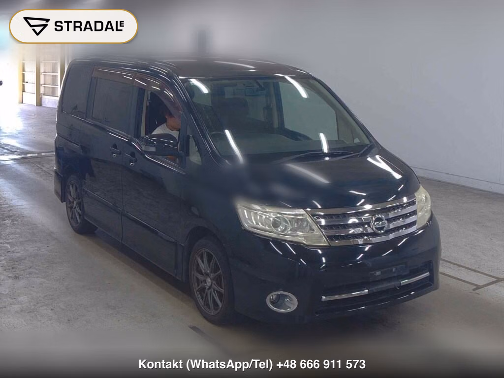 NISSAN SERENA 5D HIGHWAY STAR 2009, aukcja z Japonii, zdjęcie 1