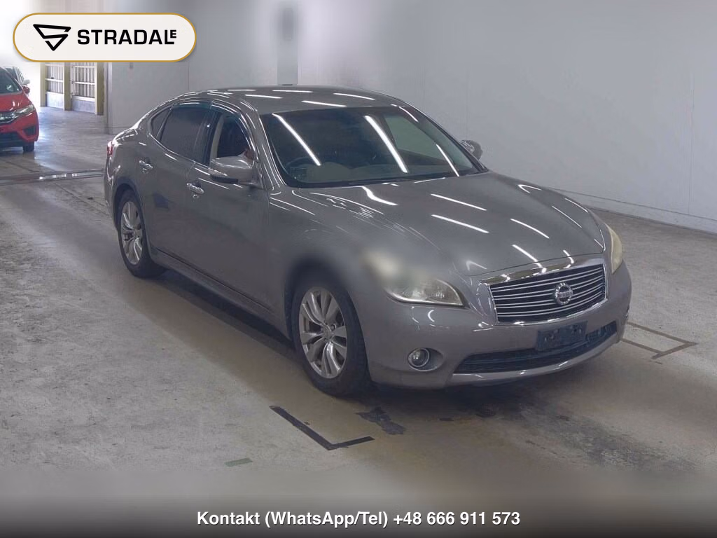 NISSAN FUGA HYBRID VIP PACKAGE 2011, aukcja z Japonii, zdjęcie 1