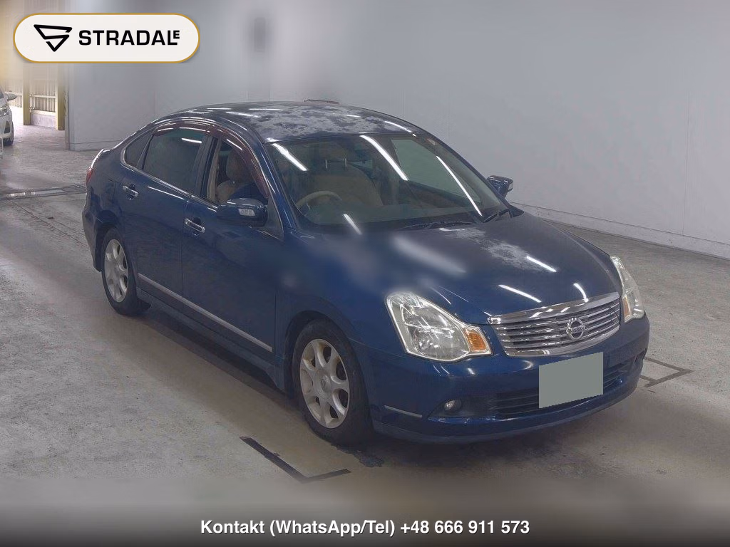 NISSAN BLUEBIRD SYLPHY 20G 2011, aukcja z Japonii, zdjęcie 1