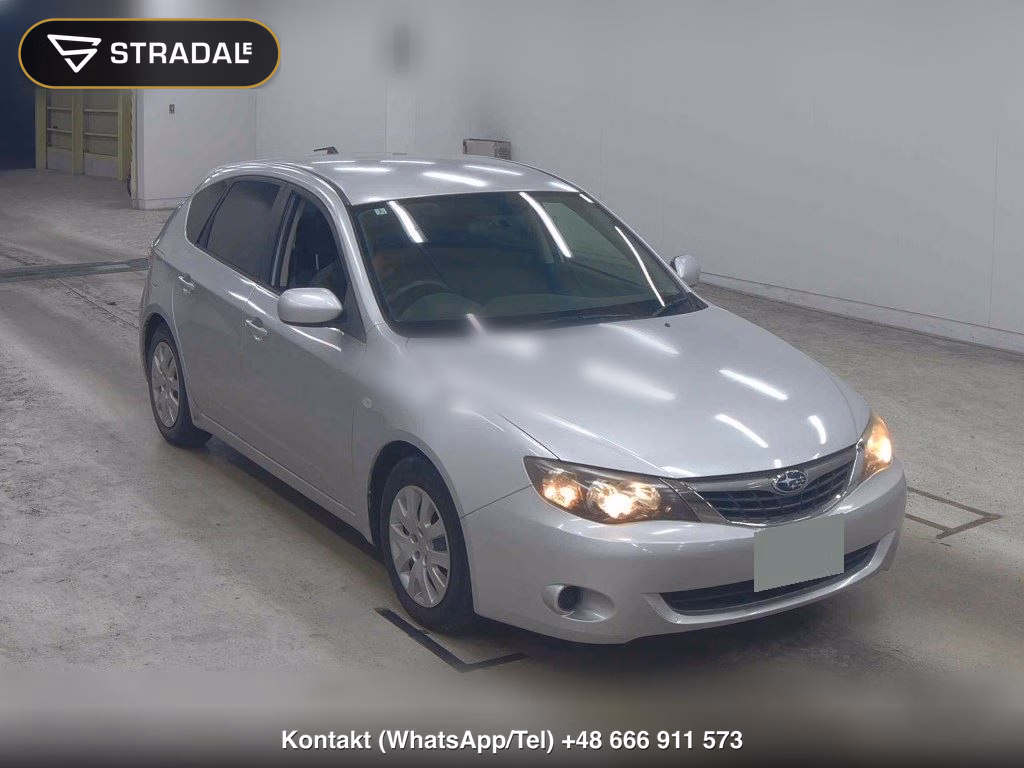 SUBARU IMPREZA 5D 1.5I 2009, aukcja z Japonii, zdjęcie 1