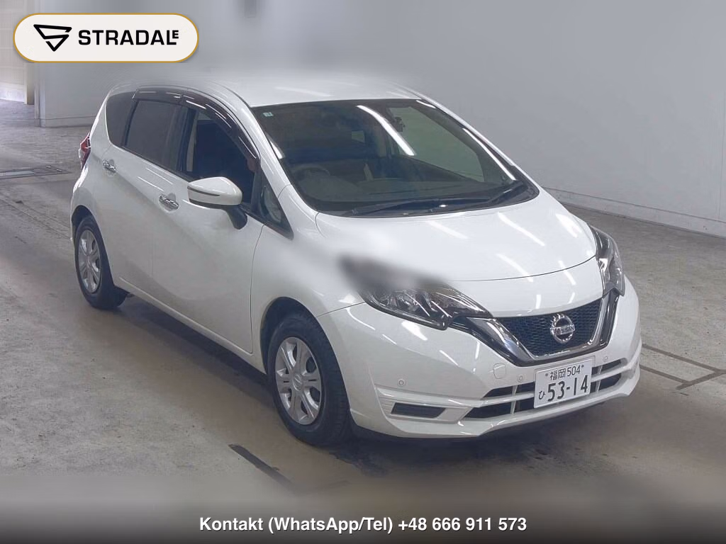 NISSAN NOTE X 2019, aukcja z Japonii, zdjęcie 1