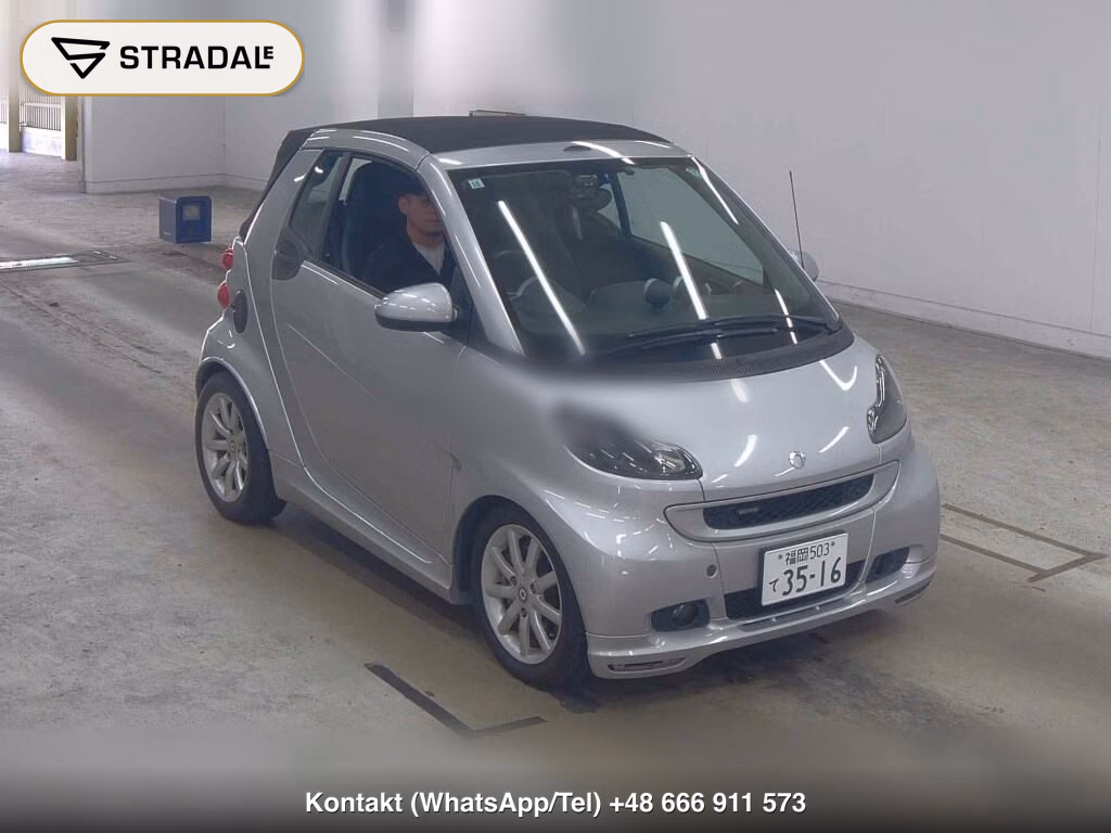 MCC SMART FORTWO CABRIO BRABUS EXCLUSIVE 2011, aukcja z Japonii, zdjęcie 1