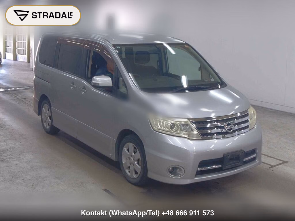 NISSAN SERENA 5D HIGHWAY STAR 2008, aukcja z Japonii, zdjęcie 1