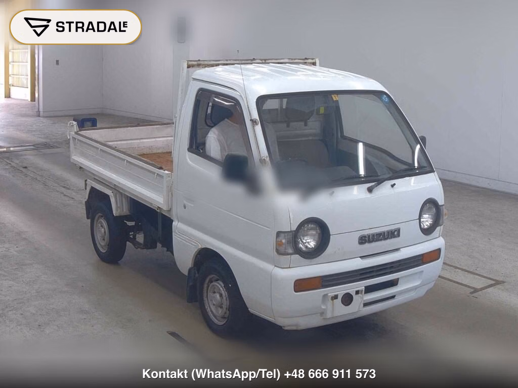 SUZUKI CARRY TRUCK 4WD DUMP 1992, aukcja z Japonii, zdjęcie 1