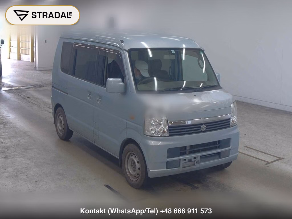 SUZUKI EVERY WAGON JP TURBO 2009, aukcja z Japonii, zdjęcie 1