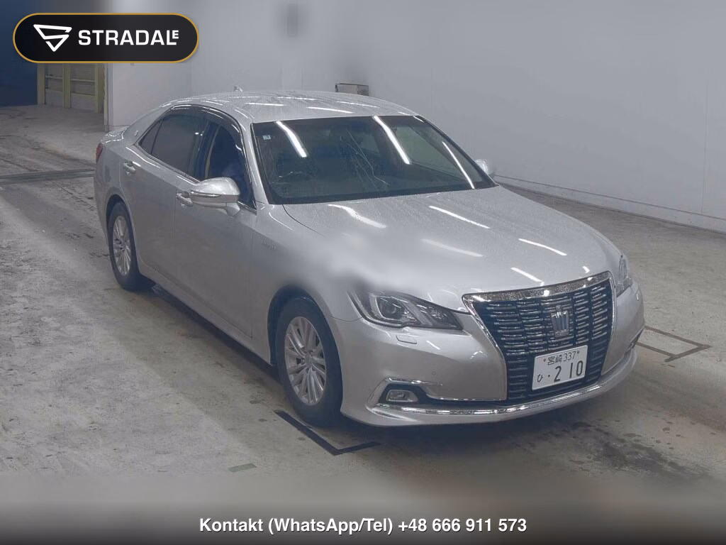 TOYOTA CROWN HYBRID ROYAL SALOON G 2015, aukcja z Japonii, zdjęcie 1