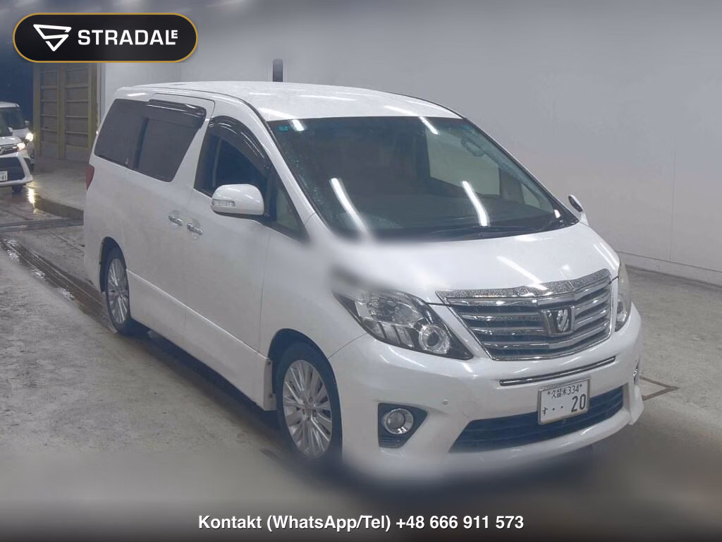 TOYOTA ALPHARD 240S 2013, aukcja z Japonii, zdjęcie 1