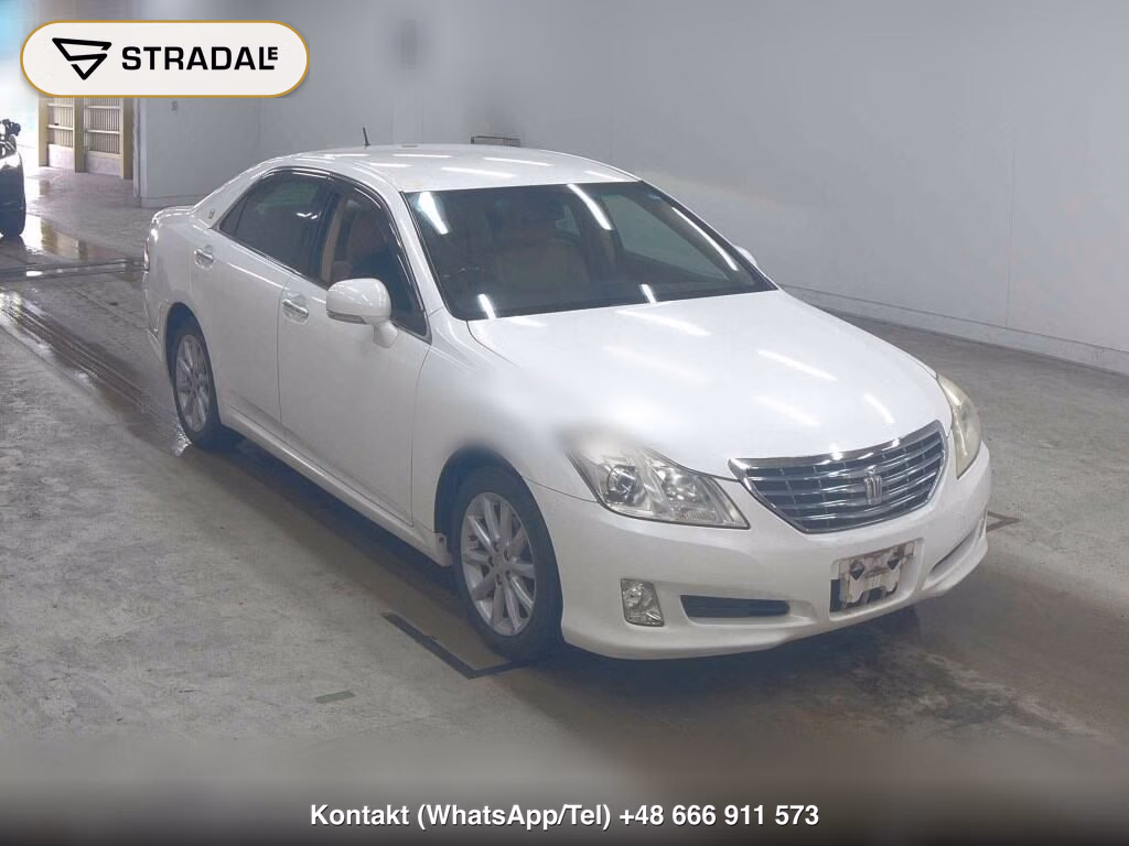 TOYOTA CROWN 4D ROYAL SALOON NAVI PACKAGE 2009, aukcja z Japonii, zdjęcie 1