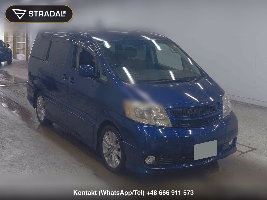 TOYOTA ALPHARD G AS PREMIUM ALCANTARA VERSION 2004, aukcja z Japonii, zdjęcie 1