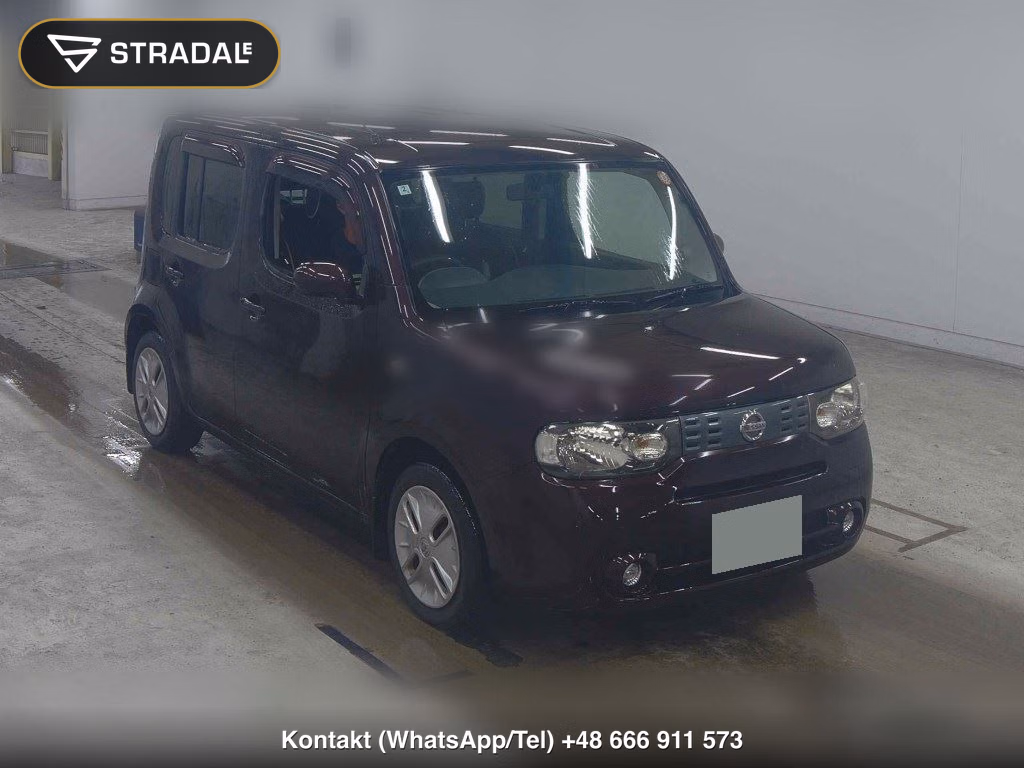 NISSAN CUBE 15X INDIGO + PLASMA 2012, aukcja z Japonii, zdjęcie 1