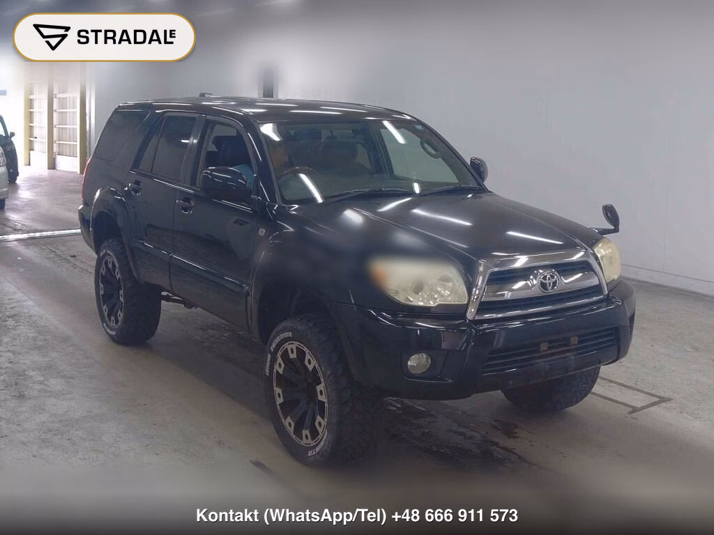 TOYOTA HILUX SURF 5D SSR-X 2006, aukcja z Japonii, zdjęcie 1