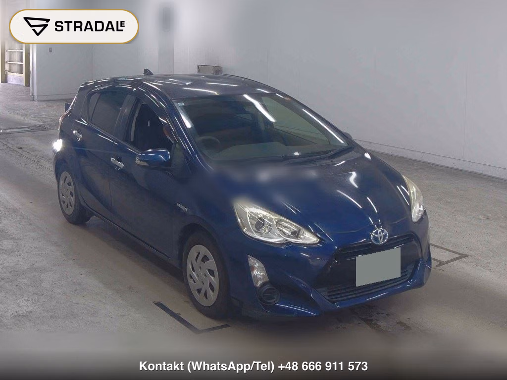 TOYOTA AQUA S STYLE BLACK 2016, aukcja z Japonii, zdjęcie 1
