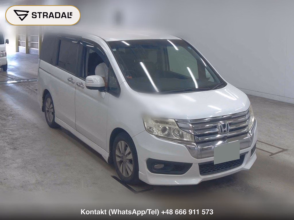 HONDA STEPWAGON SPADA Z INTER NAVI SELECTION 2012, aukcja z Japonii, zdjęcie 1